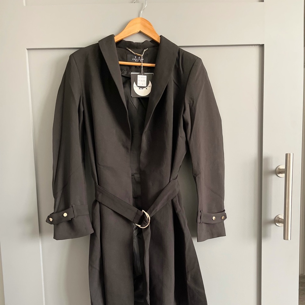 Black long jacket brand new